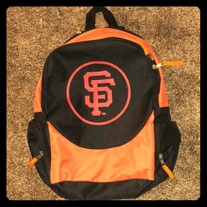 SF Giants backpack EUC
